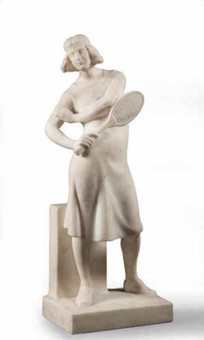 407 GIRBAFRANTI Enrico Joueuse de tennis, adjugé 2000 407 GIRBAFRANTI Enrico Joueuse de tennis, adjugé 2000