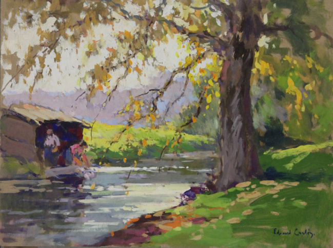 Edouard CORTES (1882-1969), adjugé 3 500 Edouard CORTES (1882-1969), adjugé 3 500
