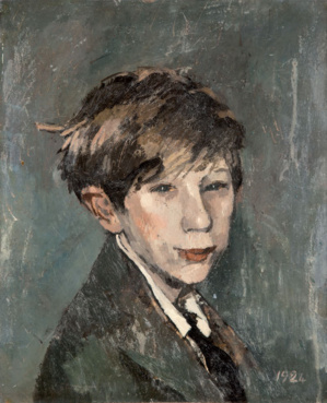 André Mare (1885-1932) - L’ébouriffé portrait de Michel Mare 1924