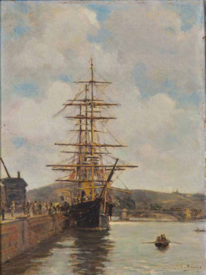 Charles PECRUS (Limoges 1826-1907) Lot 54 Charles PECRUS (Limoges 1826-1907) Lot 54