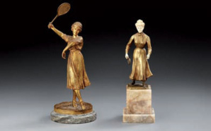 José DUNACH Tenniswoman - Carl KAUBA Joueuse de Lawn-Tennis José DUNACH Tenniswoman - Carl KAUBA Joueuse de Lawn-Tennis