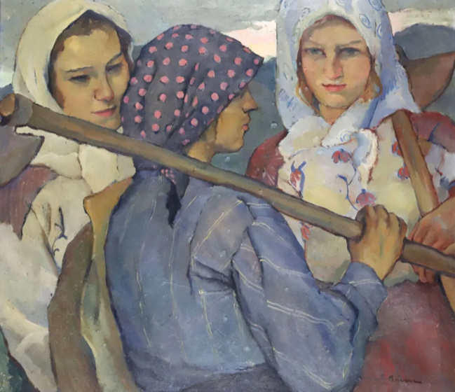 Blanche HOSCHÉDÉ-MONET (Paris, 1865 - Nice, 1947) Paysage des Gorges du Tarn, vallée de la Jonte; 1908 Huile sur toile marouflée sur carton, signée en bas à droite 33 x 46 cm Blanche HOSCHÉDÉ-MONET (Paris, 1865 - Nice, 1947) Paysage des Gorges du Tarn, vallée de la Jonte; 1908 Huile sur toile marouflée sur carton, signée en bas à droite 33 x 46 cm