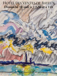 Vente des Peintres Normands Dimanche 18 mai Bayeux Enchères Vente des Peintres Normands Dimanche 18 mai Bayeux Enchères
