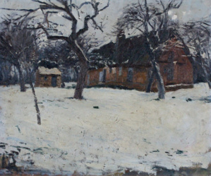 10 La maison de la boulangerie sous la neige, Adjugé 3500 10 La maison de la boulangerie sous la neige, Adjugé 3500