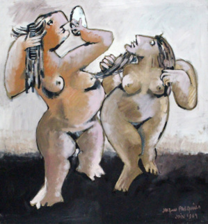 18 Jacques Pasquier Femme se coiffant 18 Jacques Pasquier Femme se coiffant