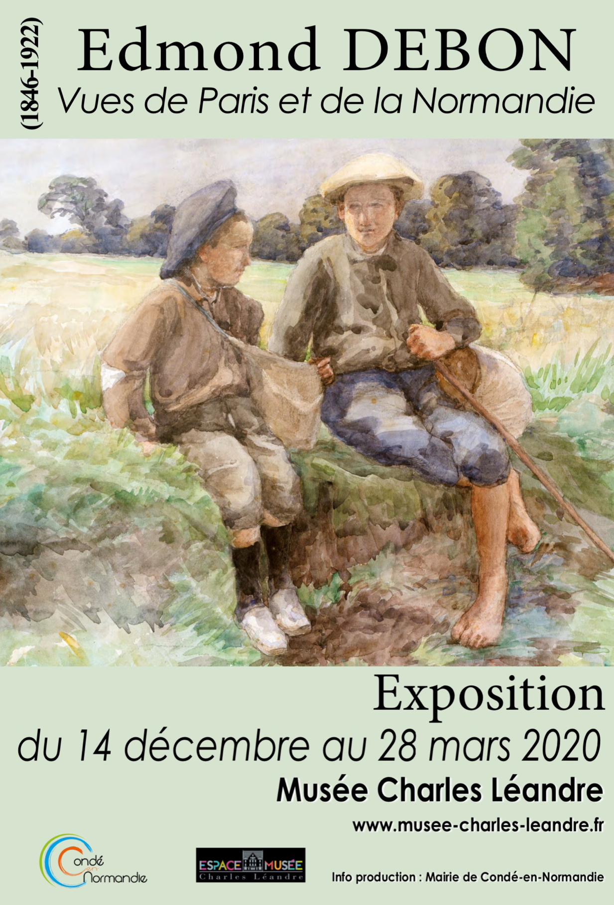 Edmond DEBON « Vues de Paris et de la Normandie » à l’espace Musée Charles Léandre Edmond DEBON « Vues de Paris et de la Normandie » à l’espace Musée Charles Léandre