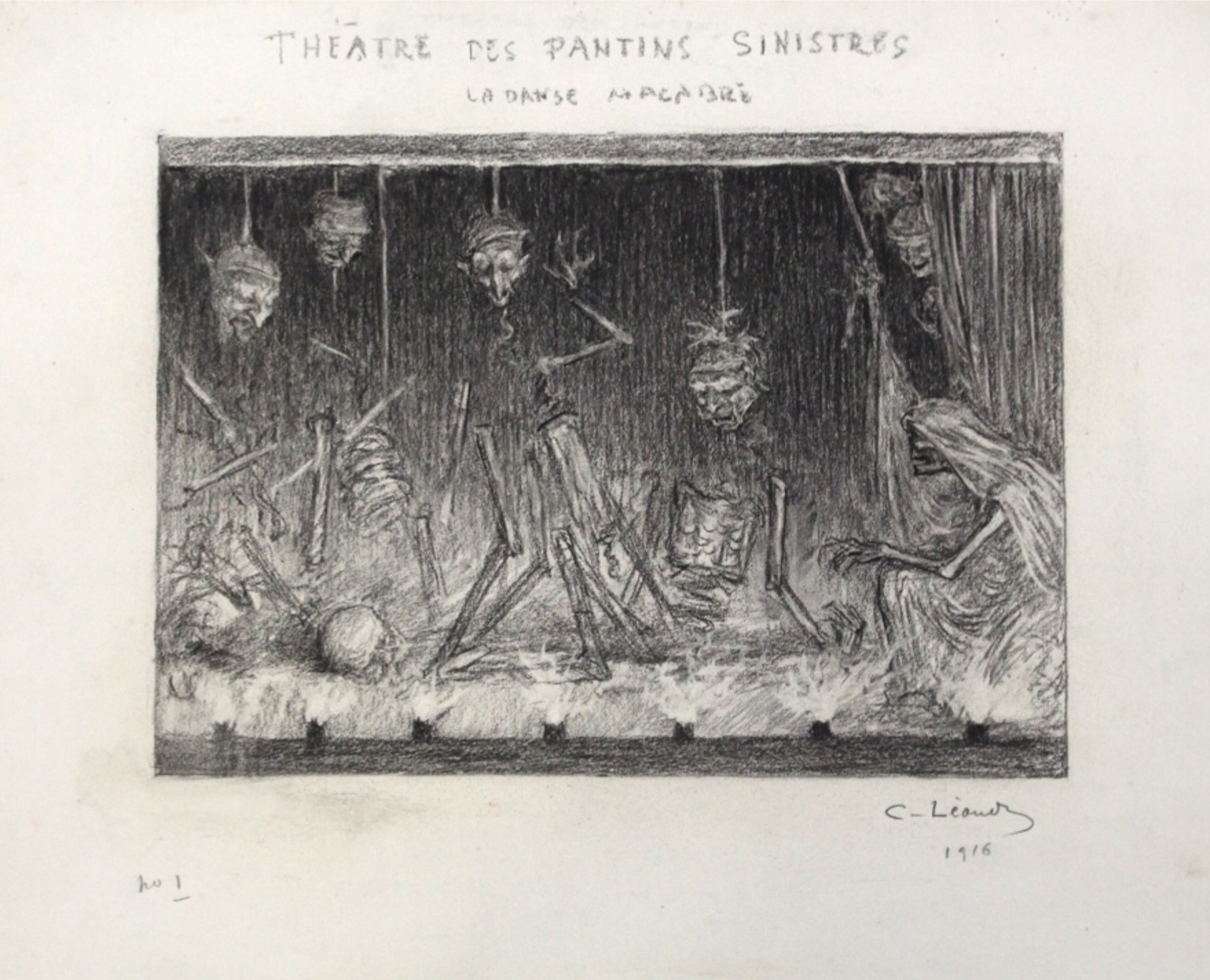 "Dans l'intimité de Charles Léandre" - vente du 7 Décembre 219 à Bayeux Enchères - Résultats de vente