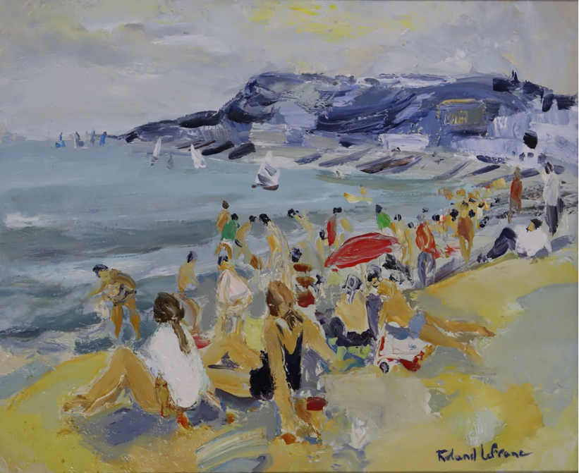 Hommage au peintre Roland LEFRANC (1931-2000)  Exceptionnelle vente évènement de 103 numéros, œuvres sur papier, importantes peintures. Hommage au peintre Roland LEFRANC (1931-2000)  Exceptionnelle vente évènement de 103 numéros, œuvres sur papier, importantes peintures.