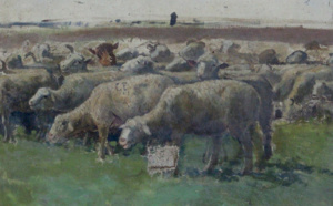 12 Les moutons Jules Louis Rame
