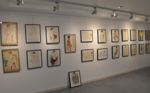 Exposition-Vente Yvonne Guégan et Amanda Ade à Ouistreham Riva Bella du 30 juillet au 10 aout 2016 Exposition-Vente Yvonne Guégan et Amanda Ade à Ouistreham Riva Bella du 30 juillet au 10 aout 2016
